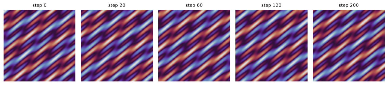 Output of real_time_image_generation.py, produced by running the file.